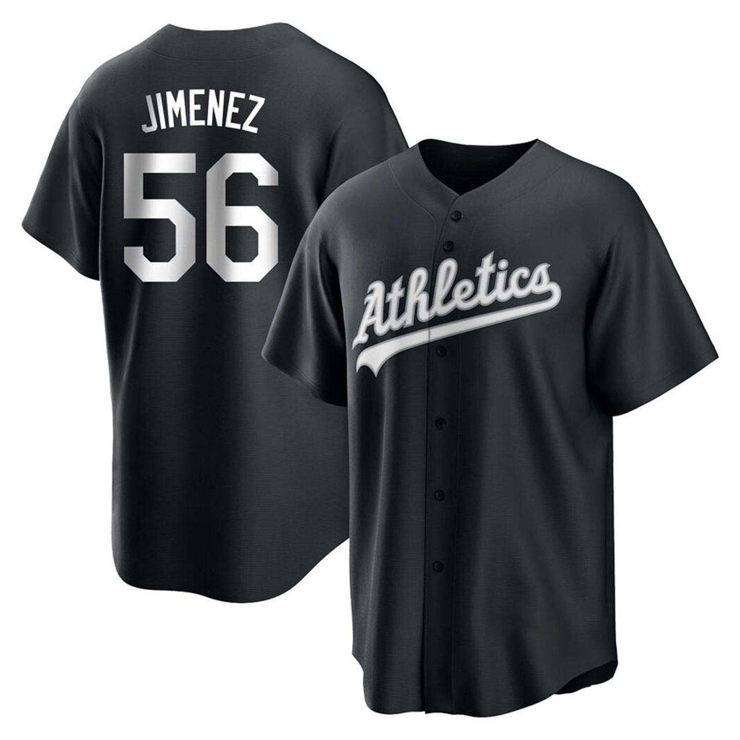 Baseball Dany Jimenez Oakland Athletics 56 Jersey