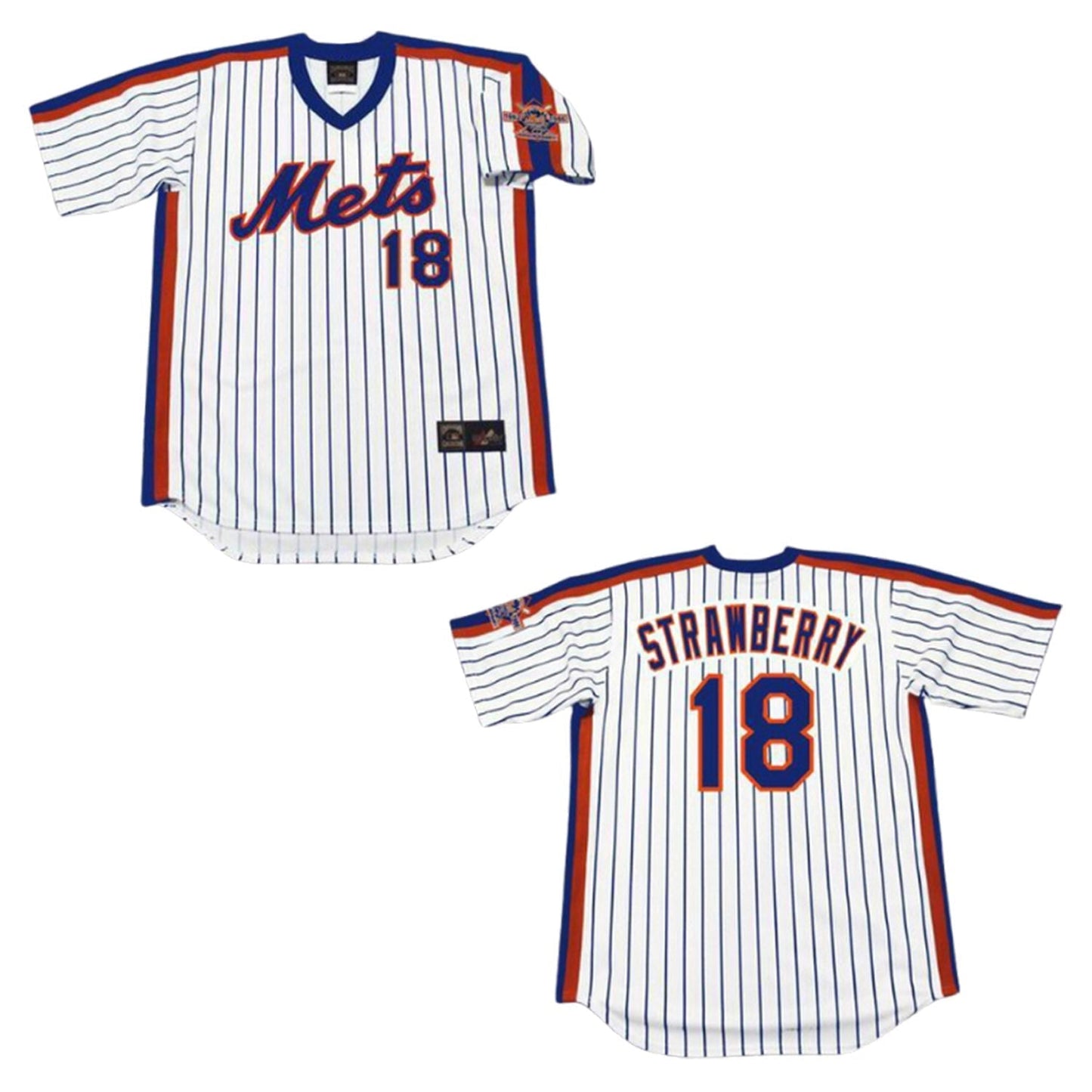 Baseball Darryl Strawberry New York Mets 18 Jersey