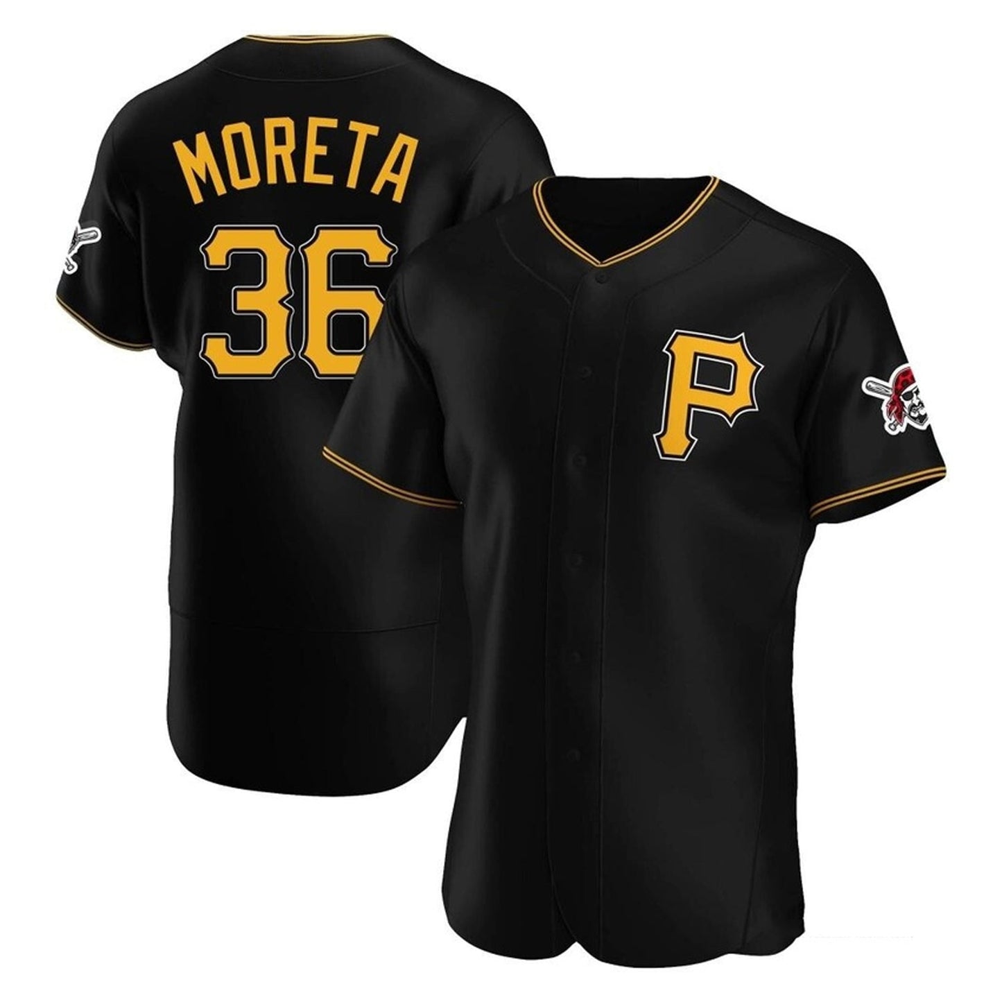 Baseball Dauri Moreta Pittsburgh Pirates 36 Jersey