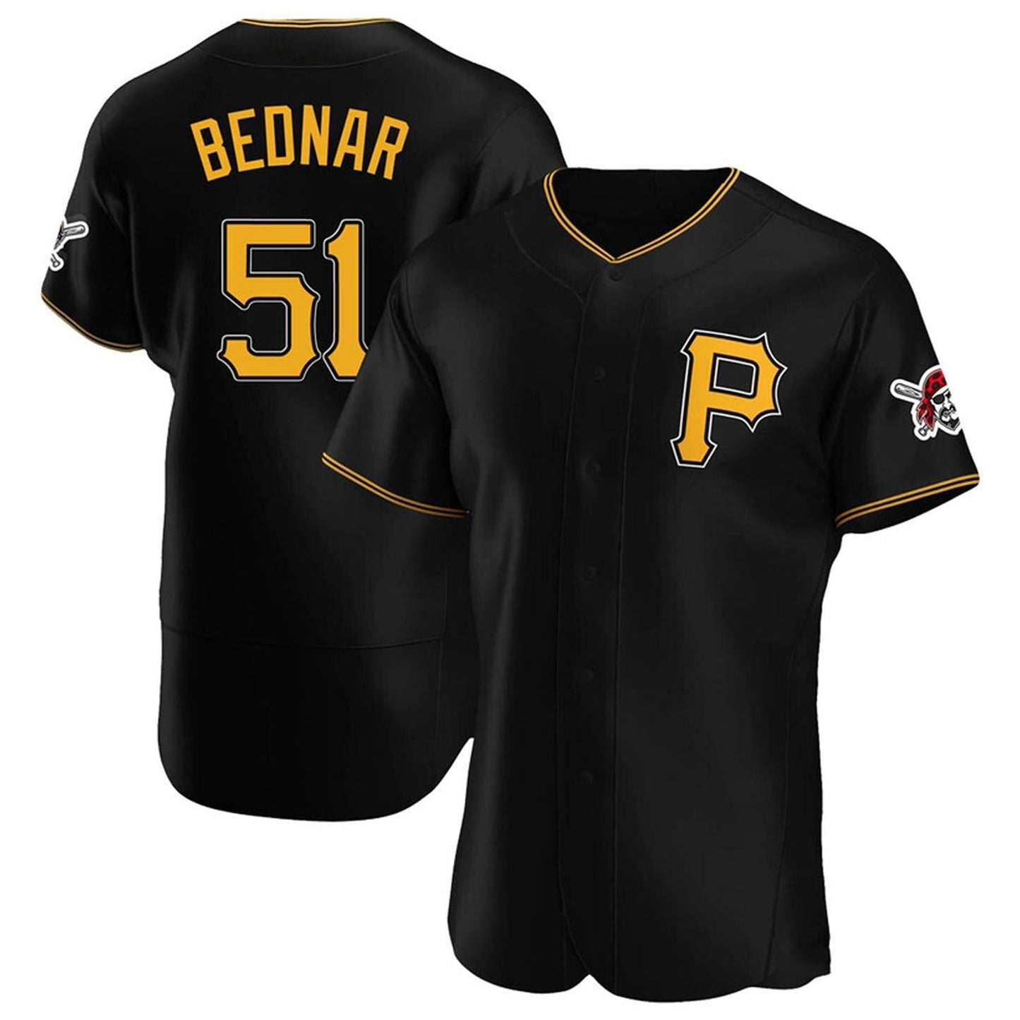 Baseball David Bednar Pittsburgh Pirates 51 Jersey