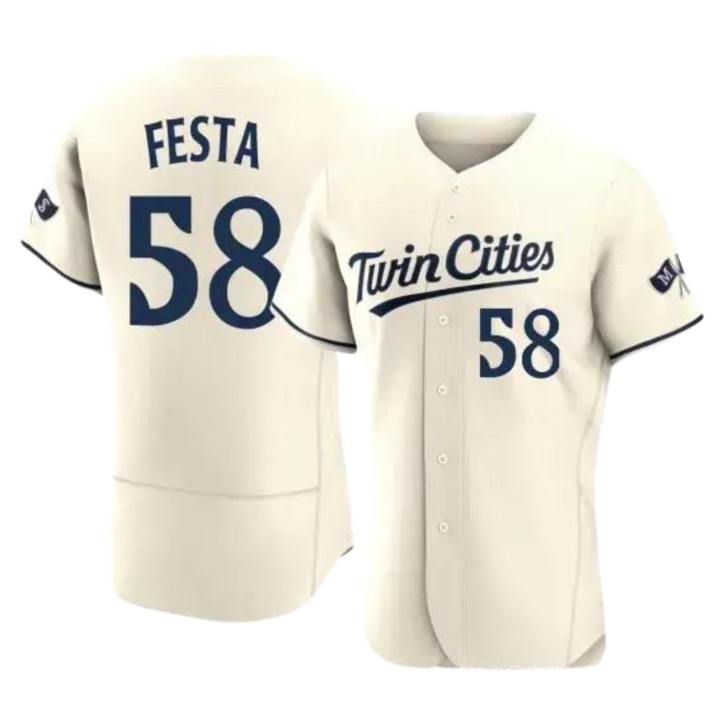 Baseball David Festa Minnesota Twins 58 Jersey