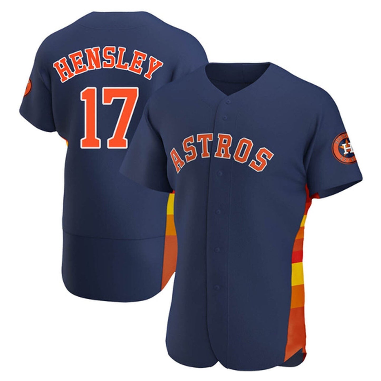 Baseball David Hensley Houston Astros 17 Jersey