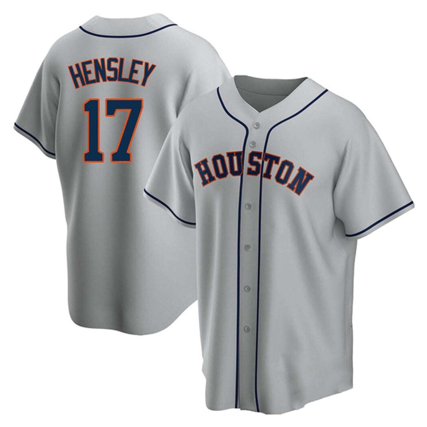 Baseball David Hensley Houston Astros 17 Jersey