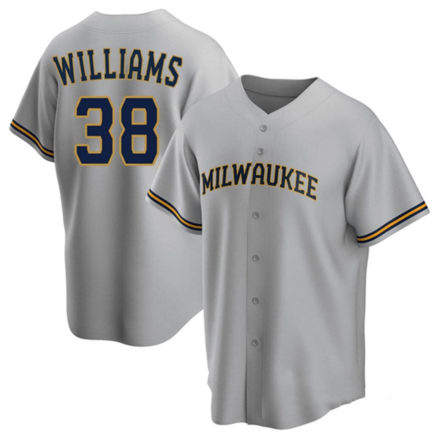 Baseball Devin Williams Milwaukee Brewers 38 Jersey
