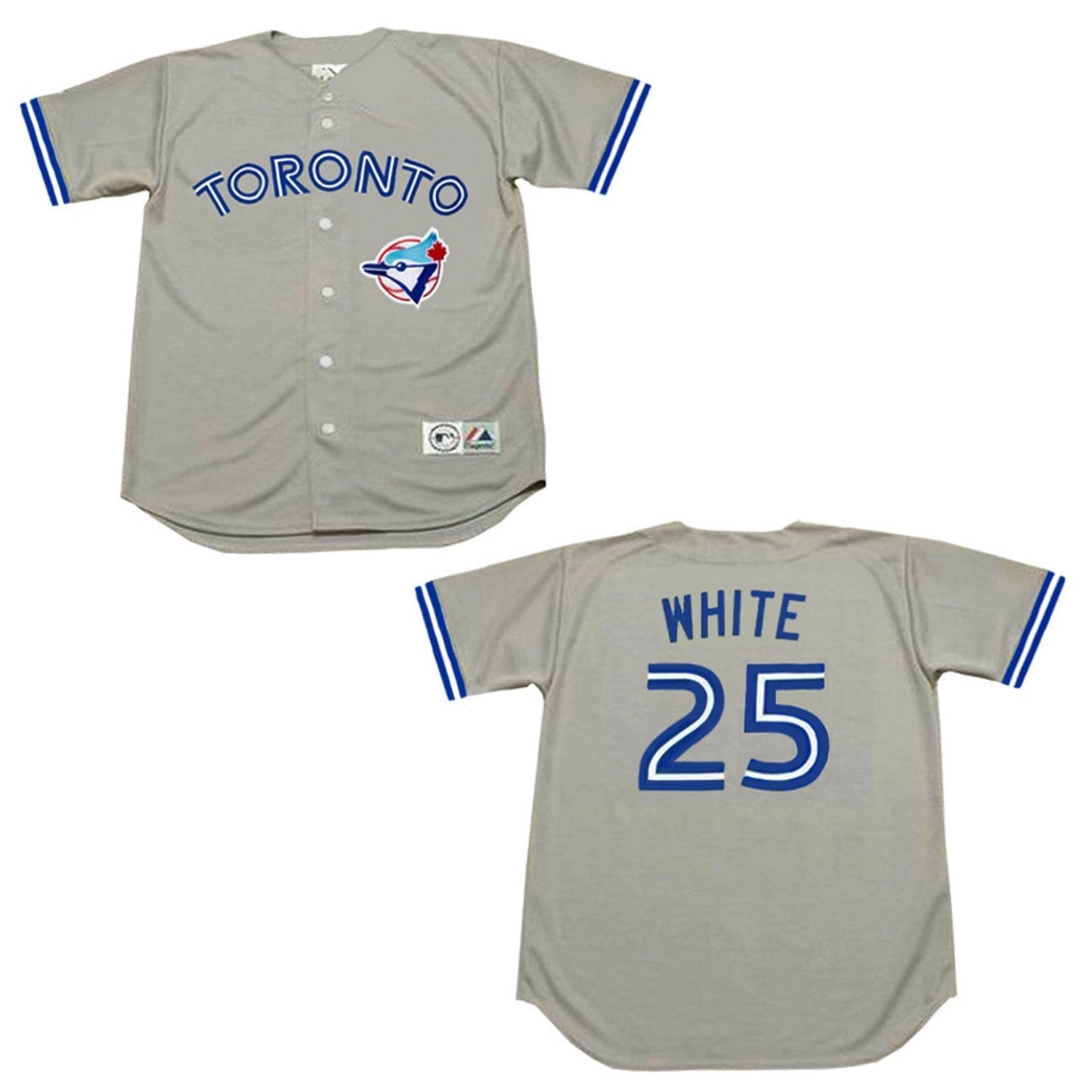 Baseball Devon White Toronto Blue Jays 25 Jersey
