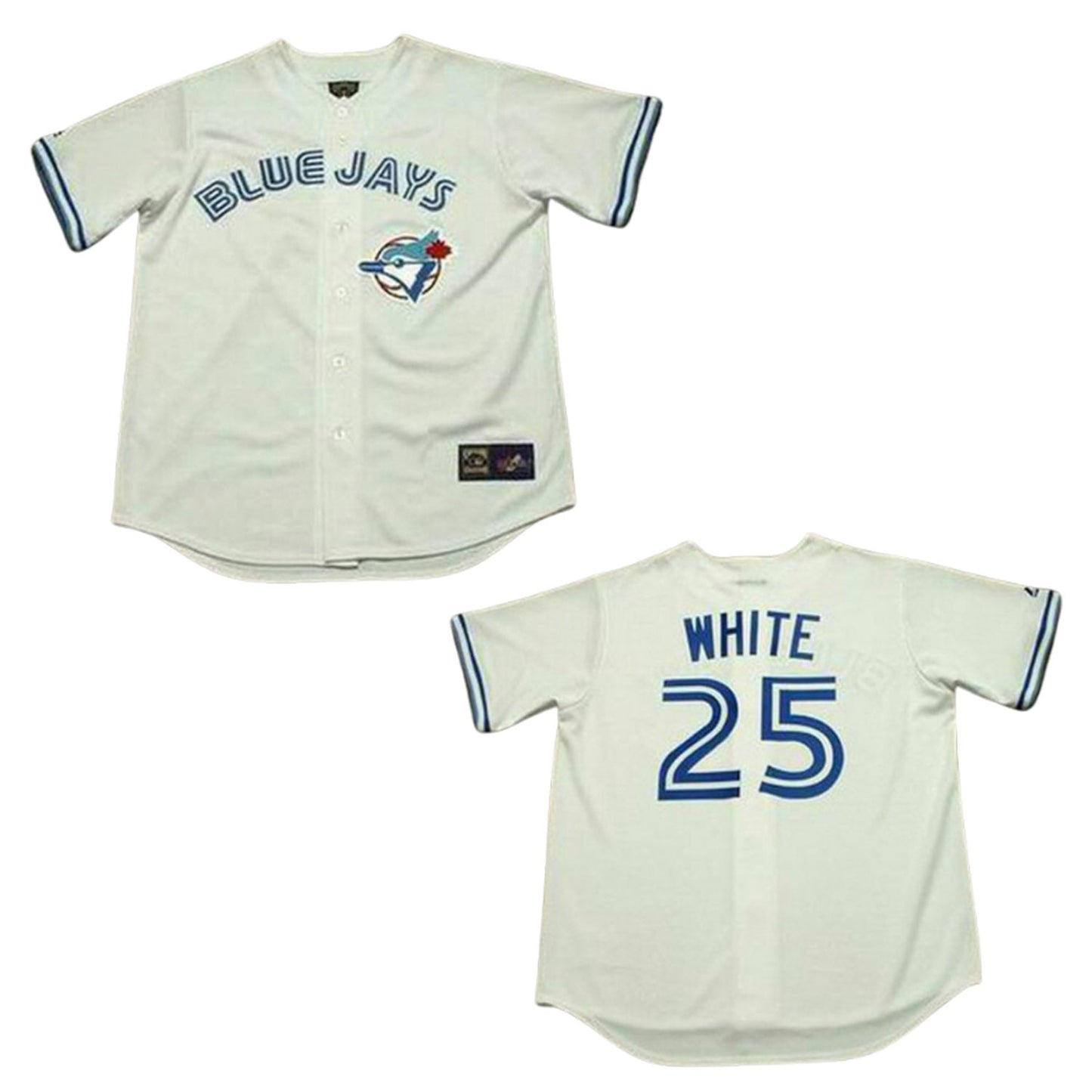 Baseball Devon White Toronto Blue Jays 25 Jersey