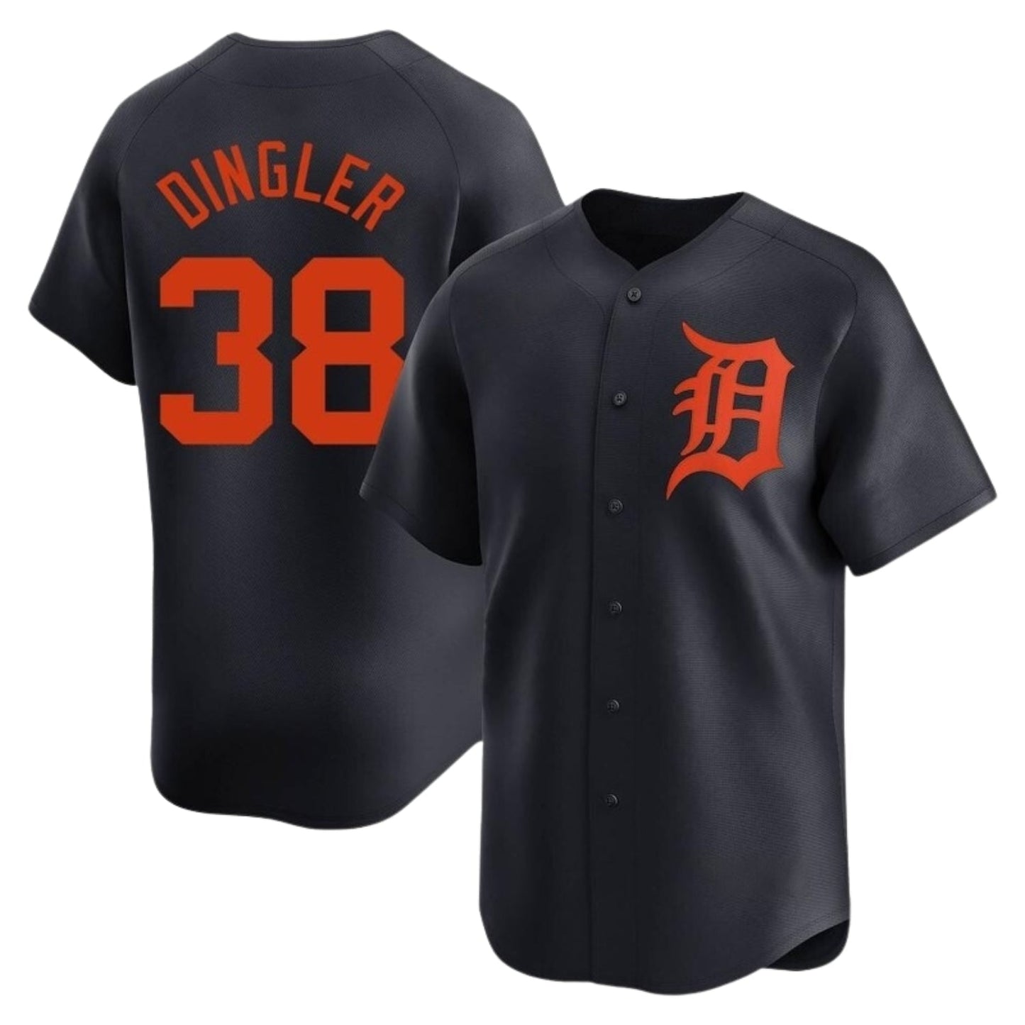 Baseball Dillon Dingler Detroit Tigers 38 Jersey