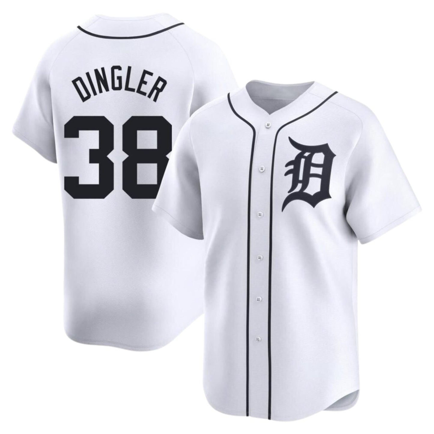 Baseball Dillon Dingler Detroit Tigers 38 Jersey