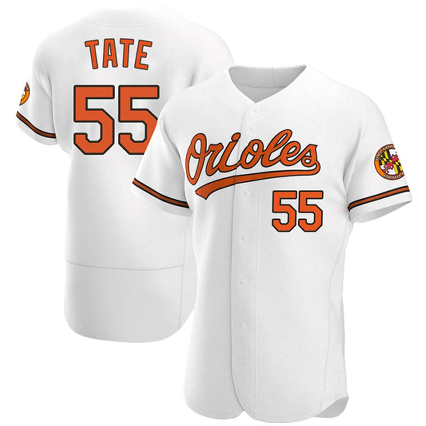 Baseball Dillon Tate Baltimore Orioles 55 Jersey