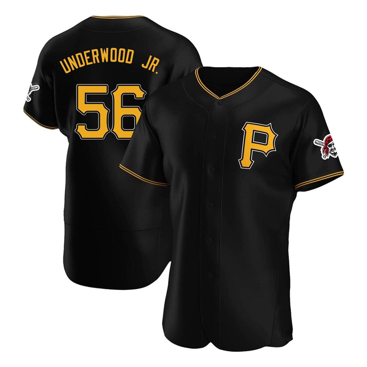 Baseball Duane Underwood Jr Pittsburgh Pirates 56 Jersey
