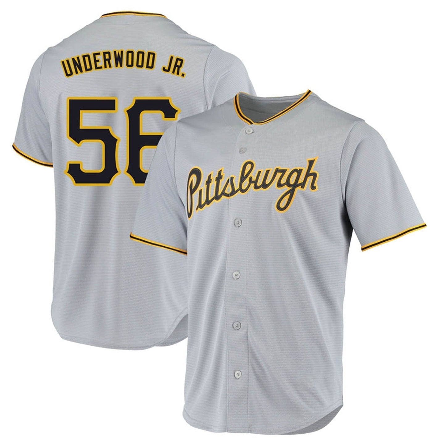 Baseball Duane Underwood Jr Pittsburgh Pirates 56 Jersey
