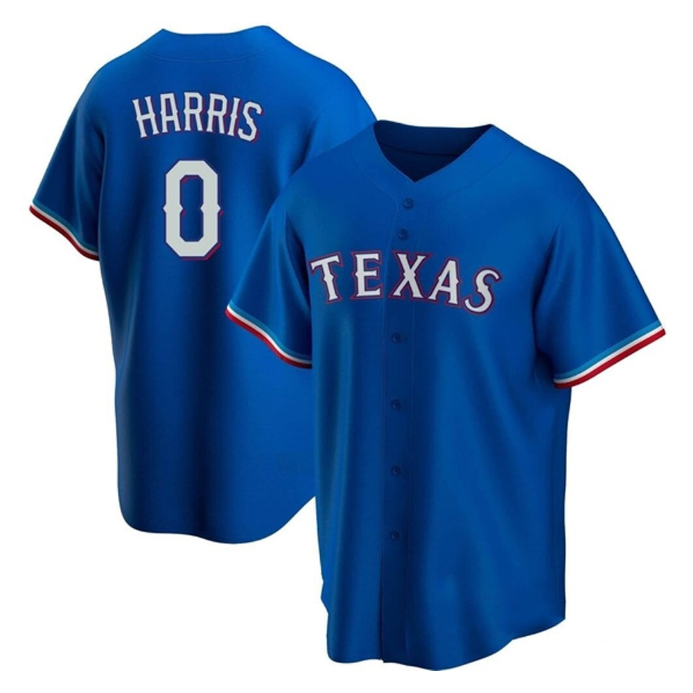 Baseball Dustin Harris Texas Ranger 0 Jersey