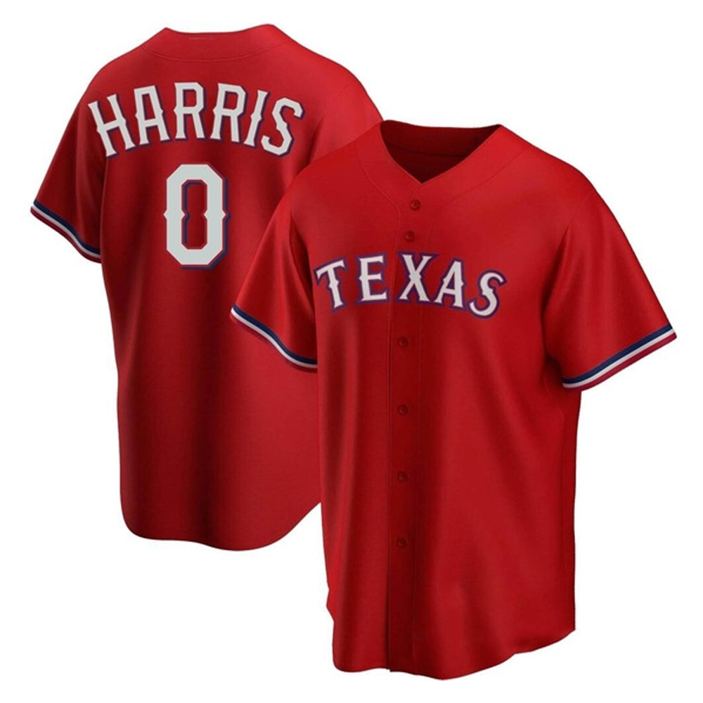 Baseball Dustin Harris Texas Ranger 0 Jersey