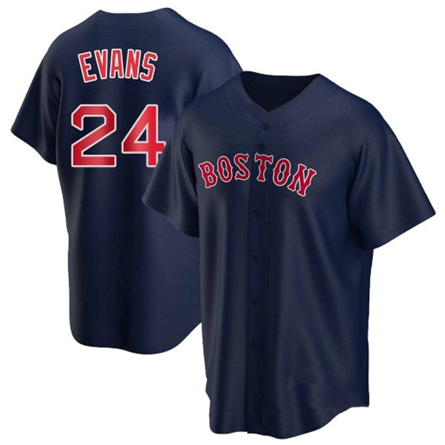 Baseball Dwight Evans Boston Red Sox 24 Jersey
