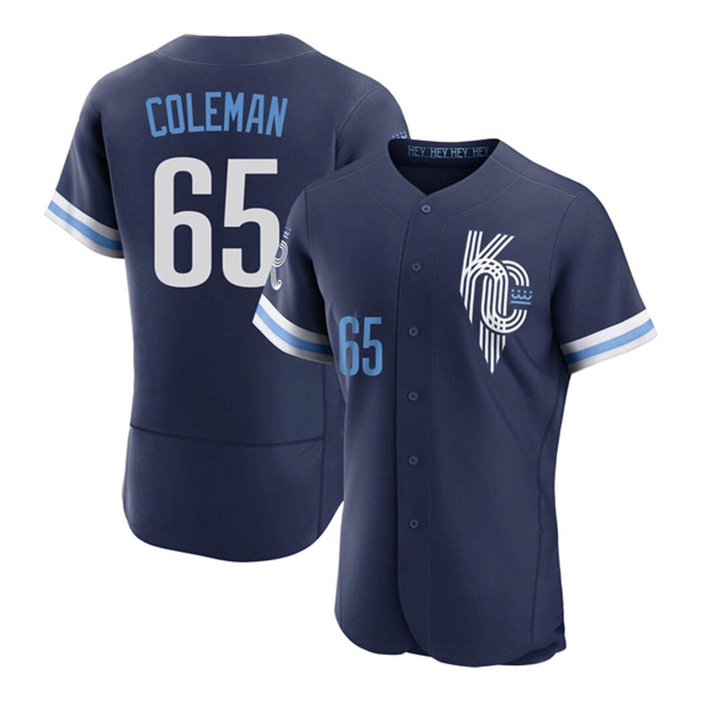 Baseball Dylan Coleman Kansas City Royals 65 Jersey