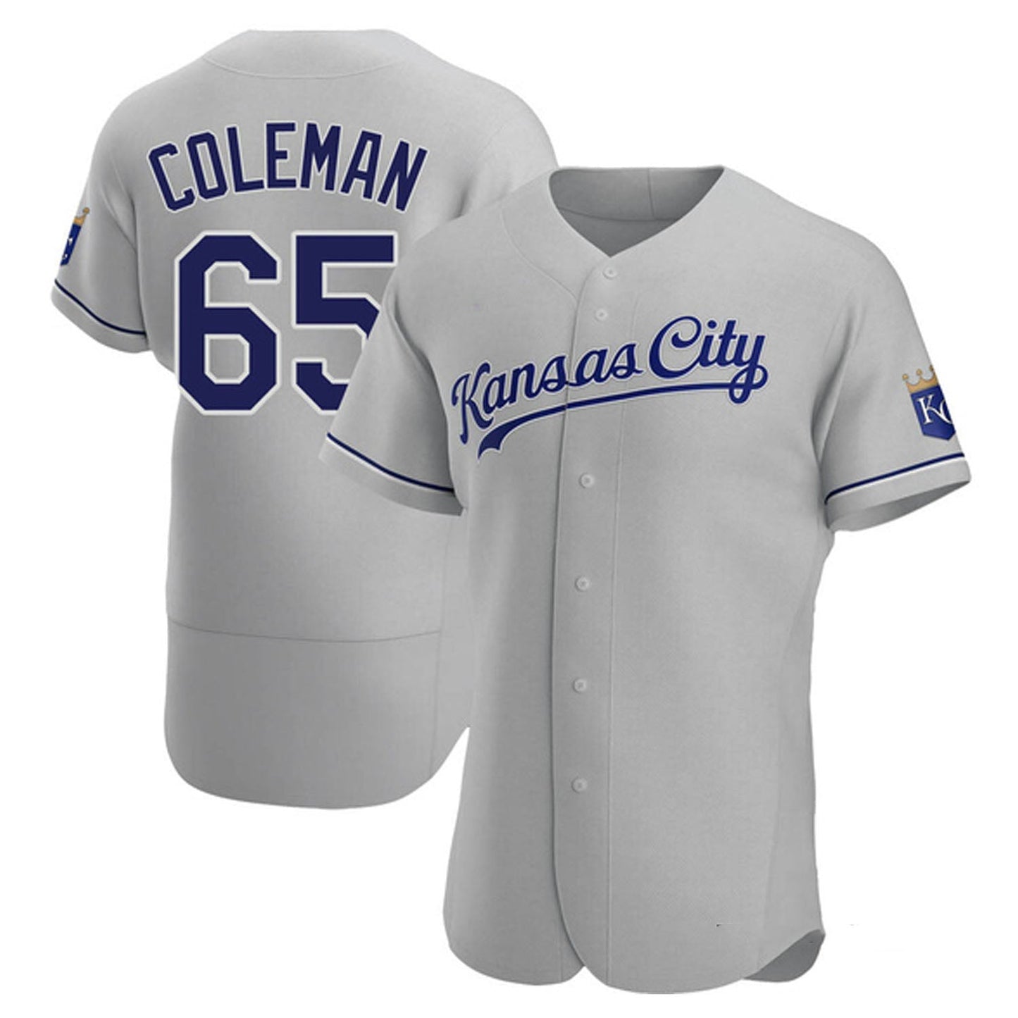 Baseball Dylan Coleman Kansas City Royals 65 Jersey