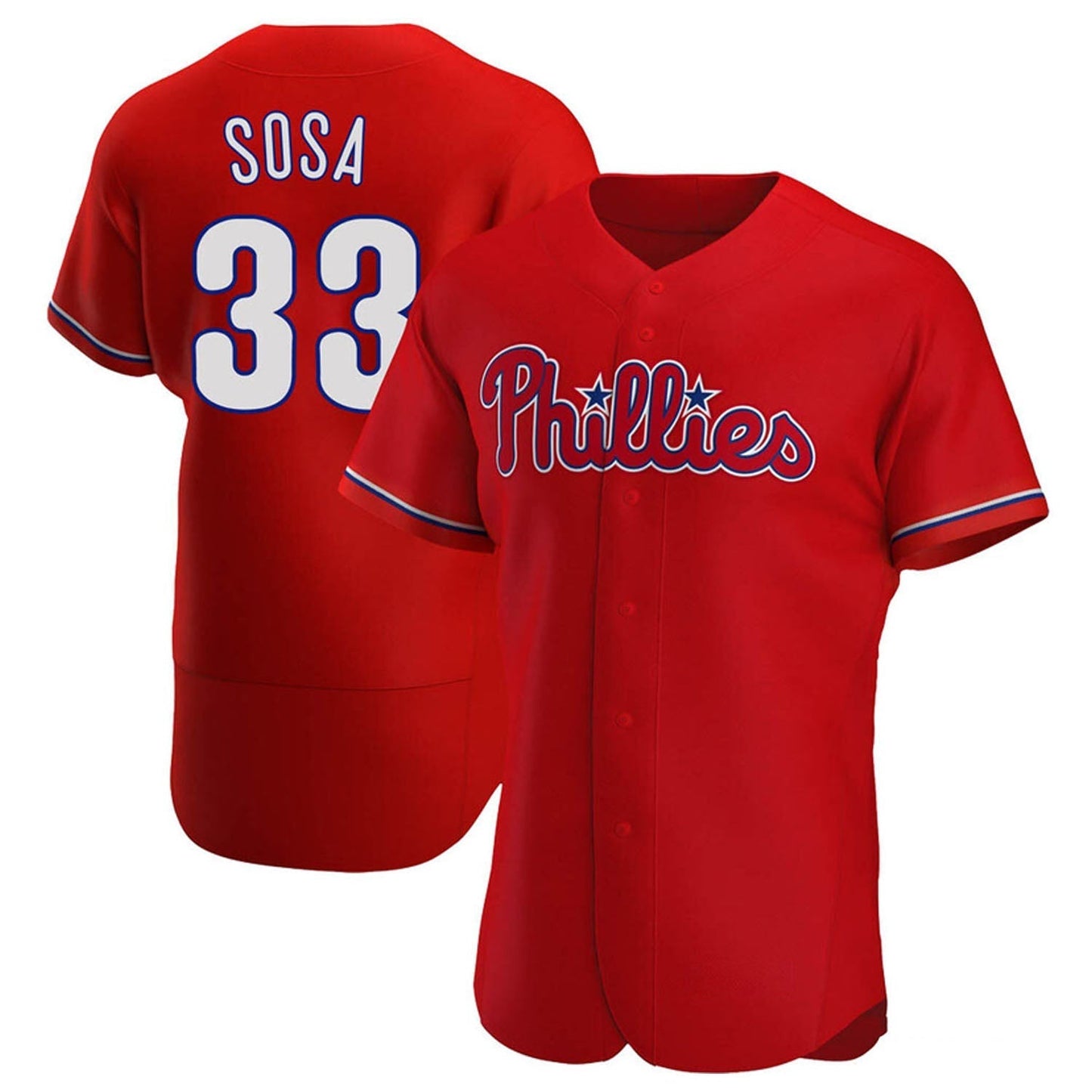 Baseball Edmundo Sosa Philadelphia Phillies 33 Jersey