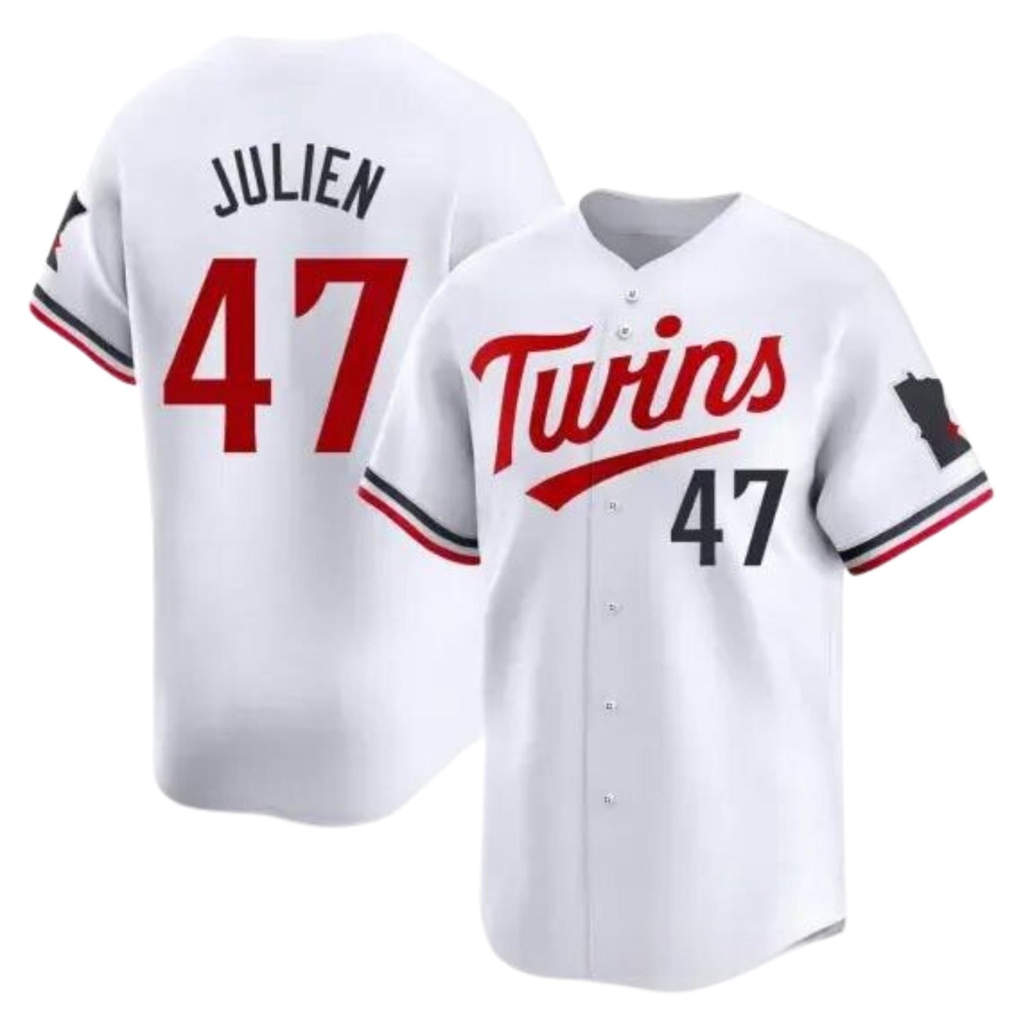 Baseball Edouard Julien Minnesota Twins 47 Jersey