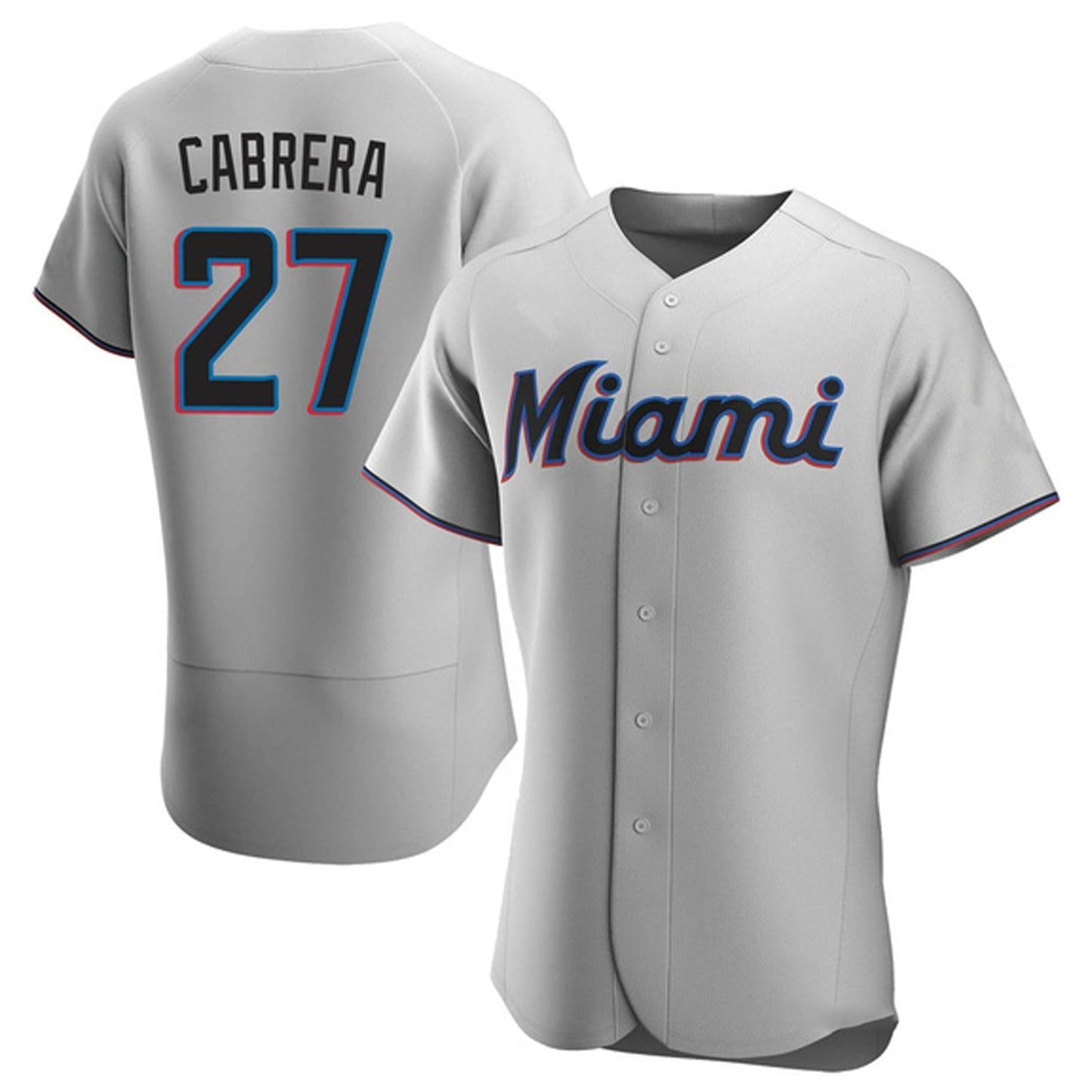 Baseball Edward Cabrera Miami Marlins 27 Jersey