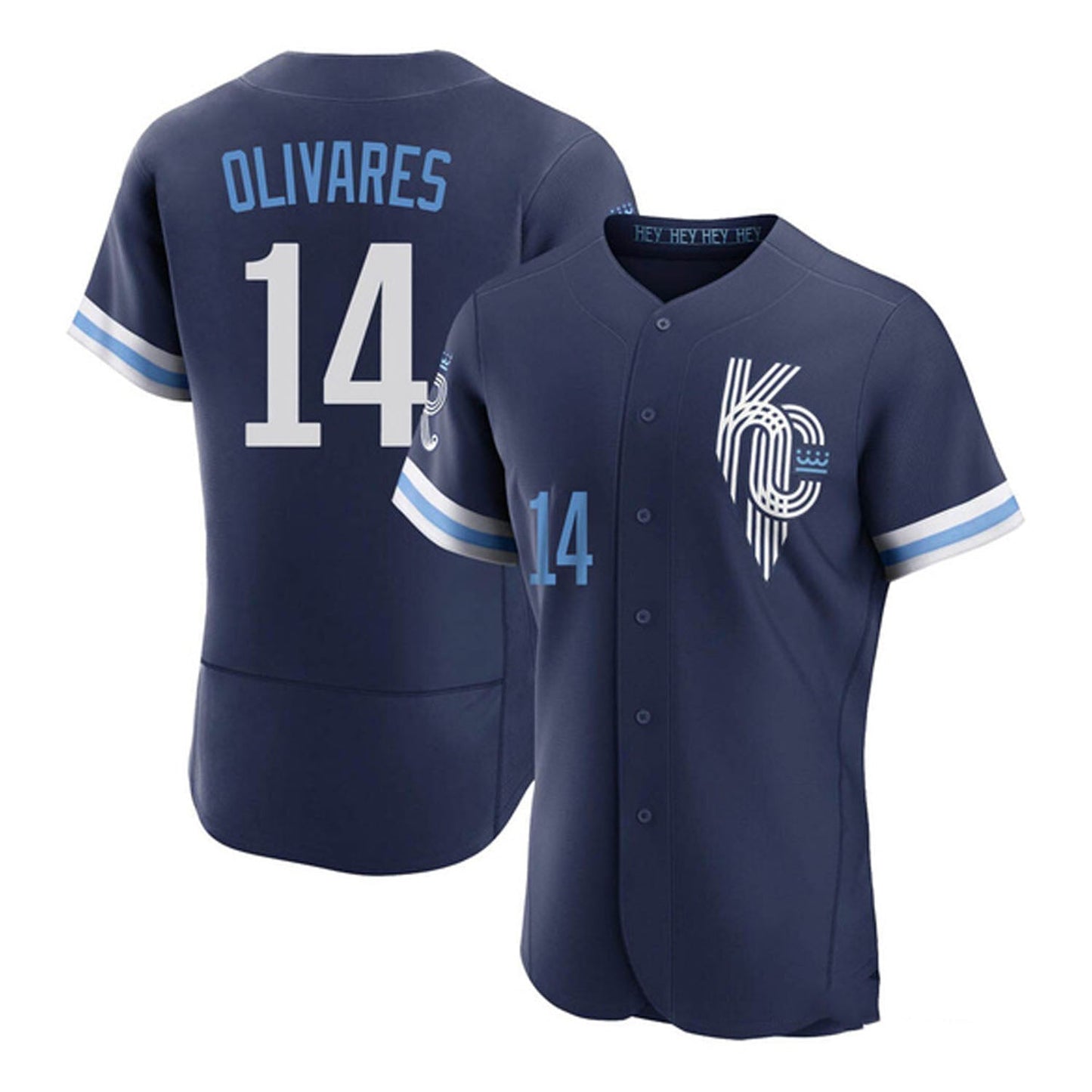 Baseball Edward Olivares Kansas City Royals 14 Jersey