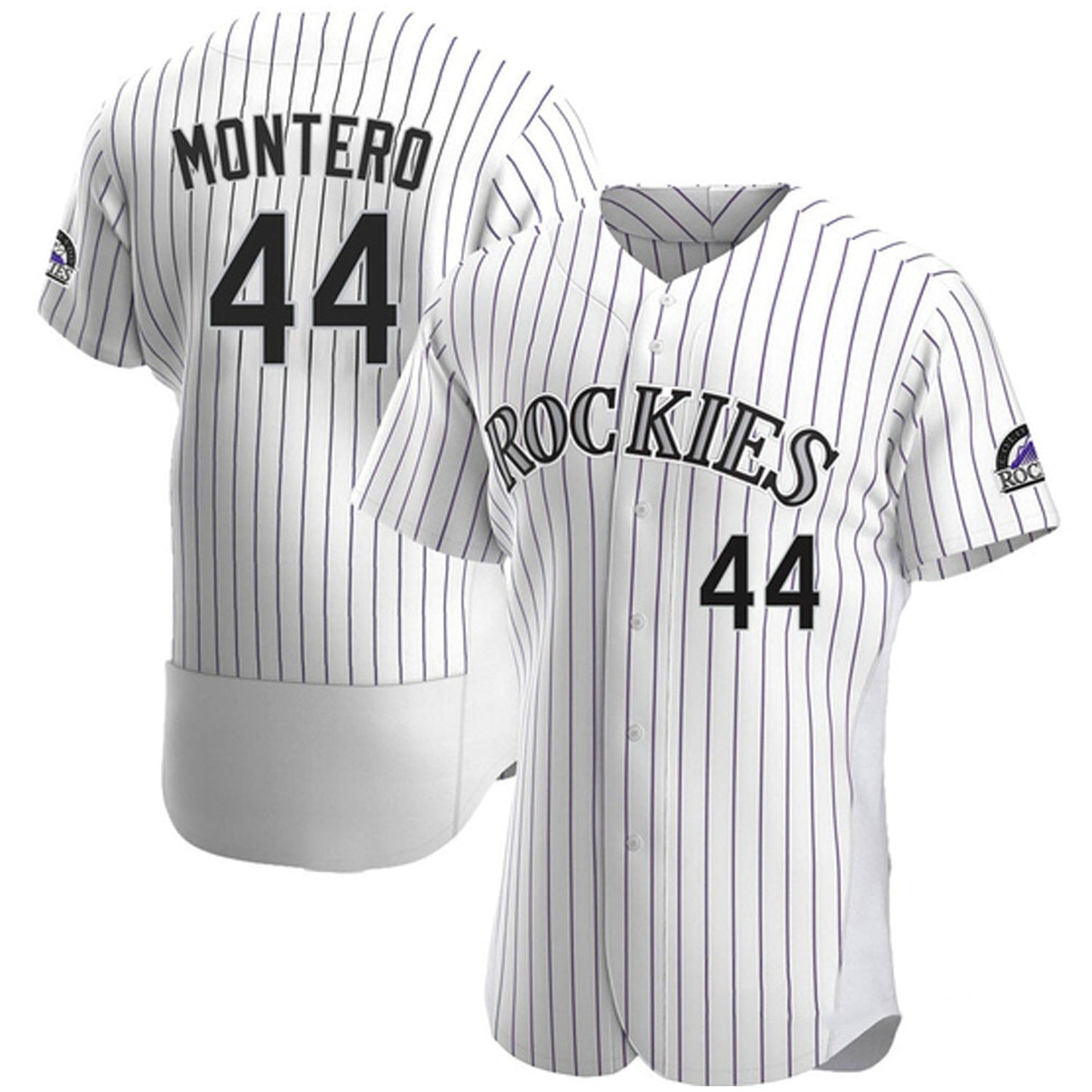 Baseball Elehuris Montero Colorado Rockies 44 Jersey