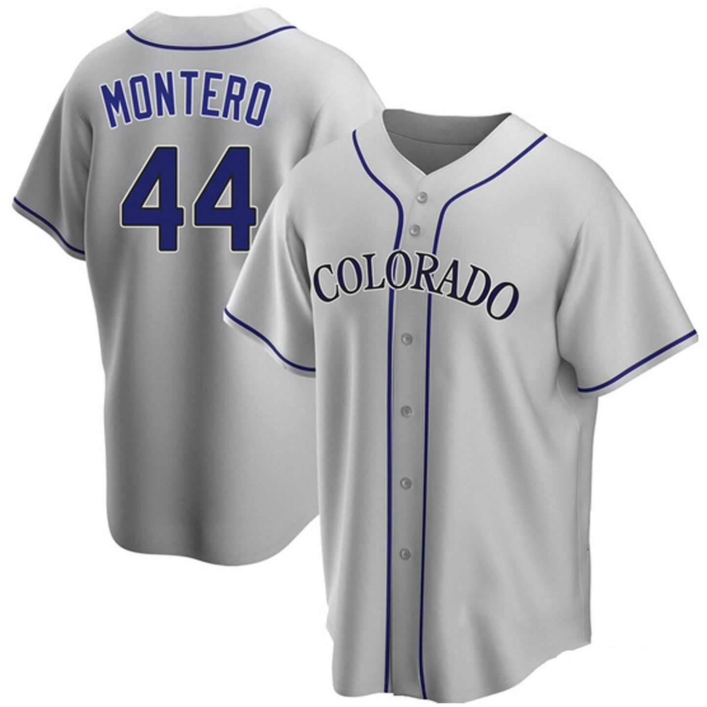 Baseball Elehuris Montero Colorado Rockies 44 Jersey