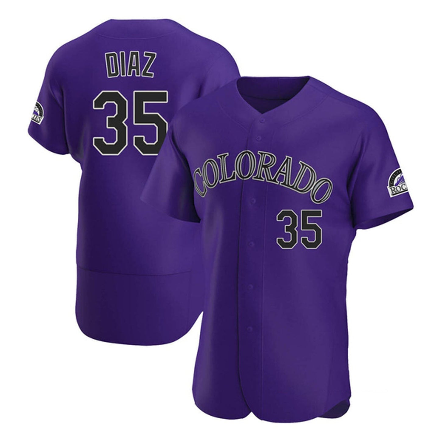Baseball Elias Diaz Colorado Rockies 35 Jersey