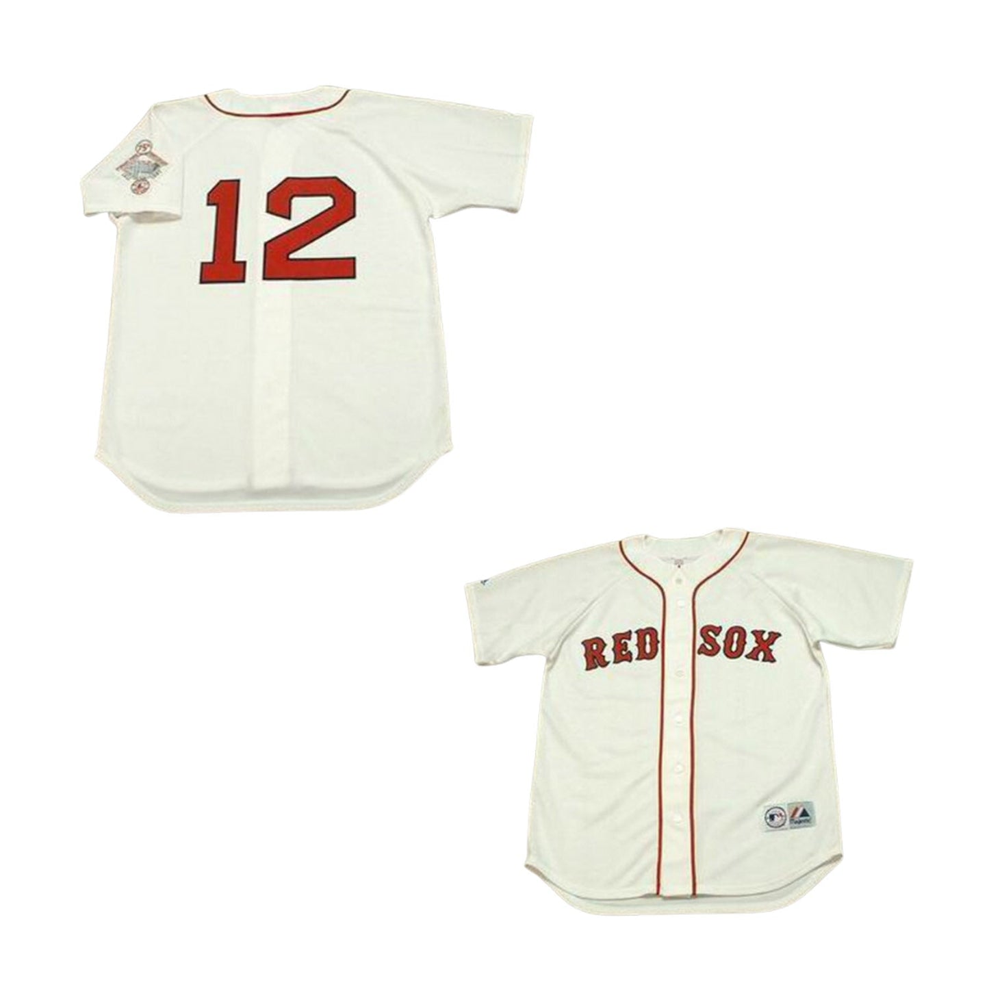 Baseball Ellis Burks Boston Red Sox 12 Jersey