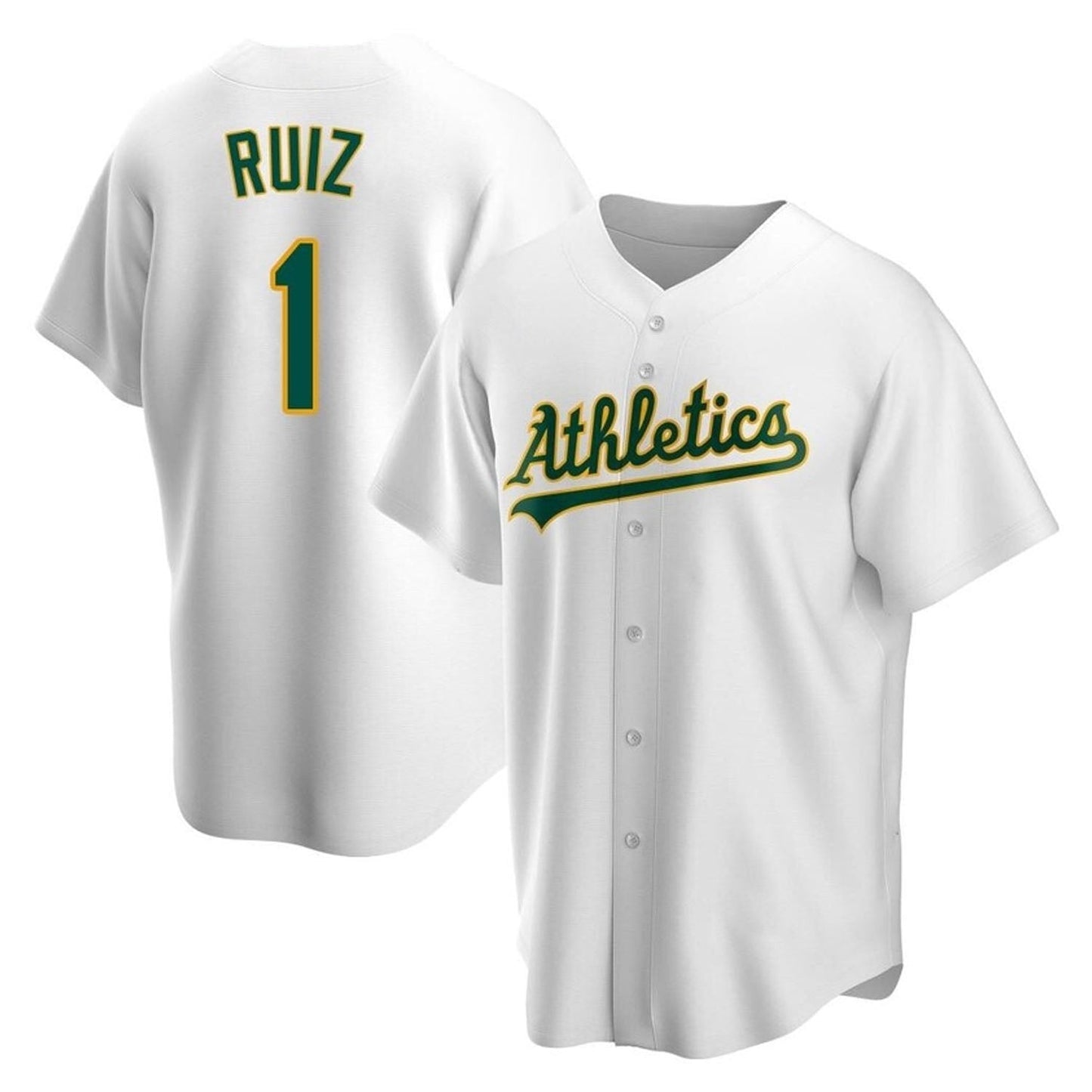 Baseball Esteury Ruiz Oakland Athletics 1 Jersey