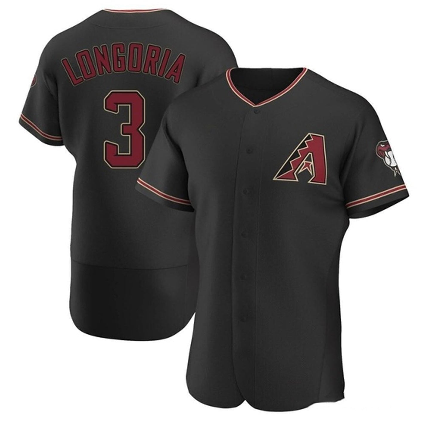 Baseball Evan Longoria Arizona Diamondbacks 3 Jersey