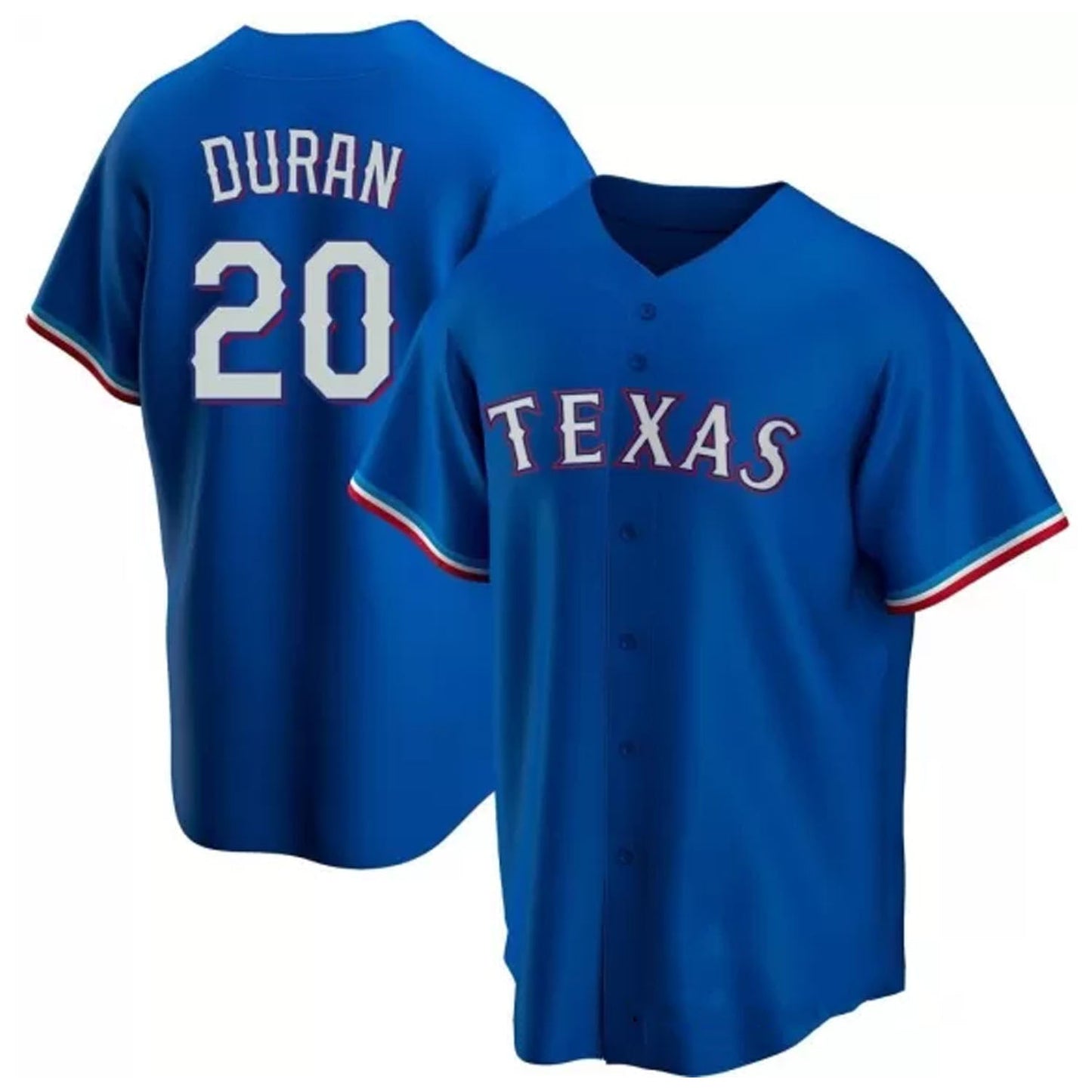 Baseball Ezequiel Duran Texas Rangers 20 Jersey