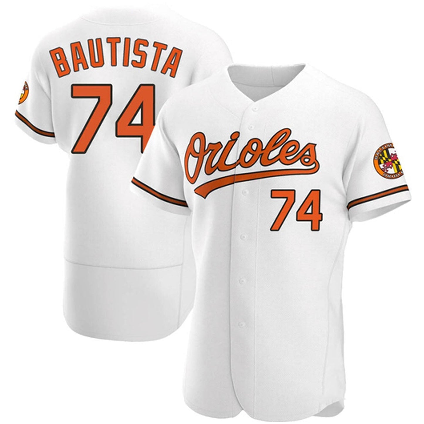 Baseball Felix Bautista Baltimore Orioles 74 Jersey
