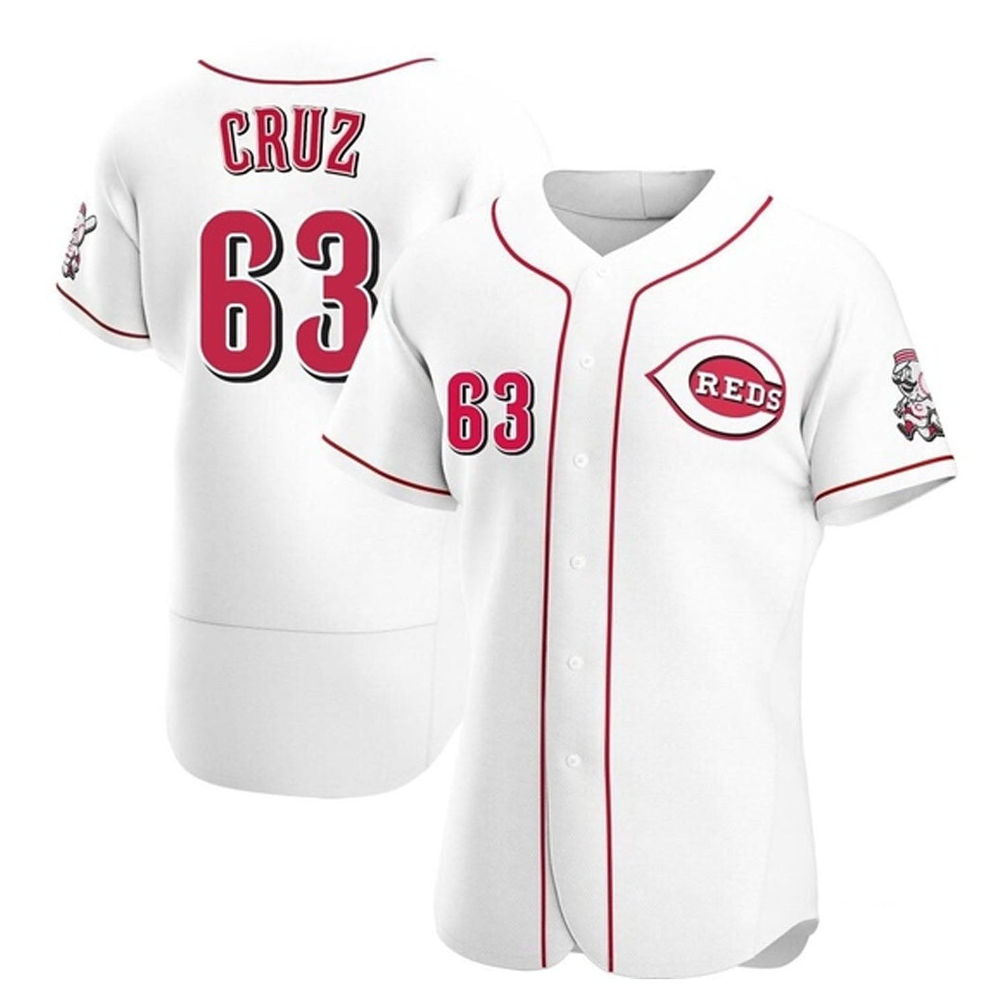 Baseball Fernando Cruz Cincinnati Reds 63 Jersey