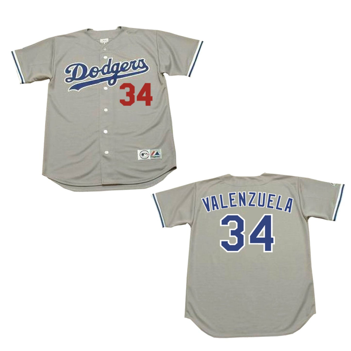 Baseball Fernando Valenzuela Los Angeles Dodgers 34 Jersey
