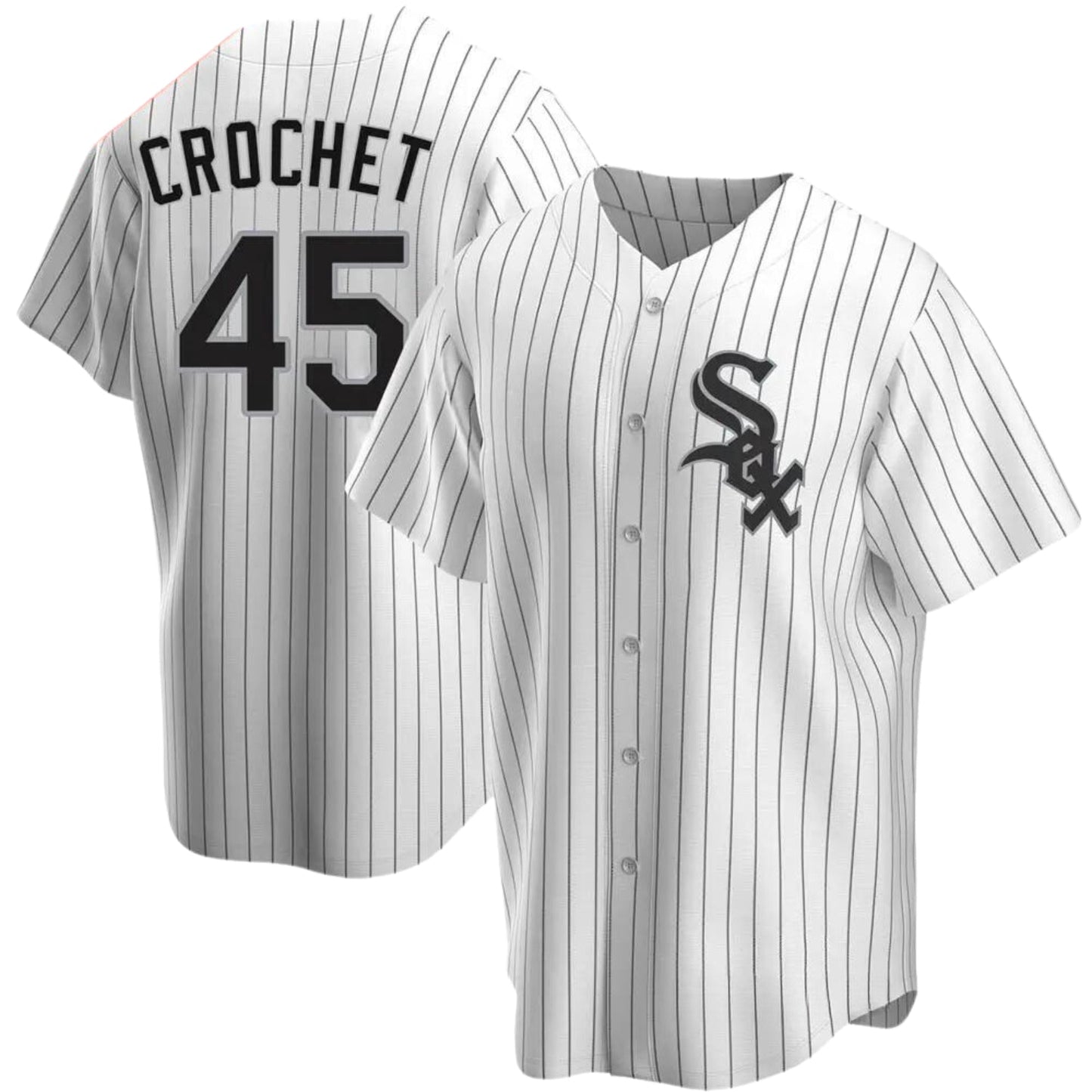 Baseball Garrett Crochet Chicago White Sox 45 Jersey