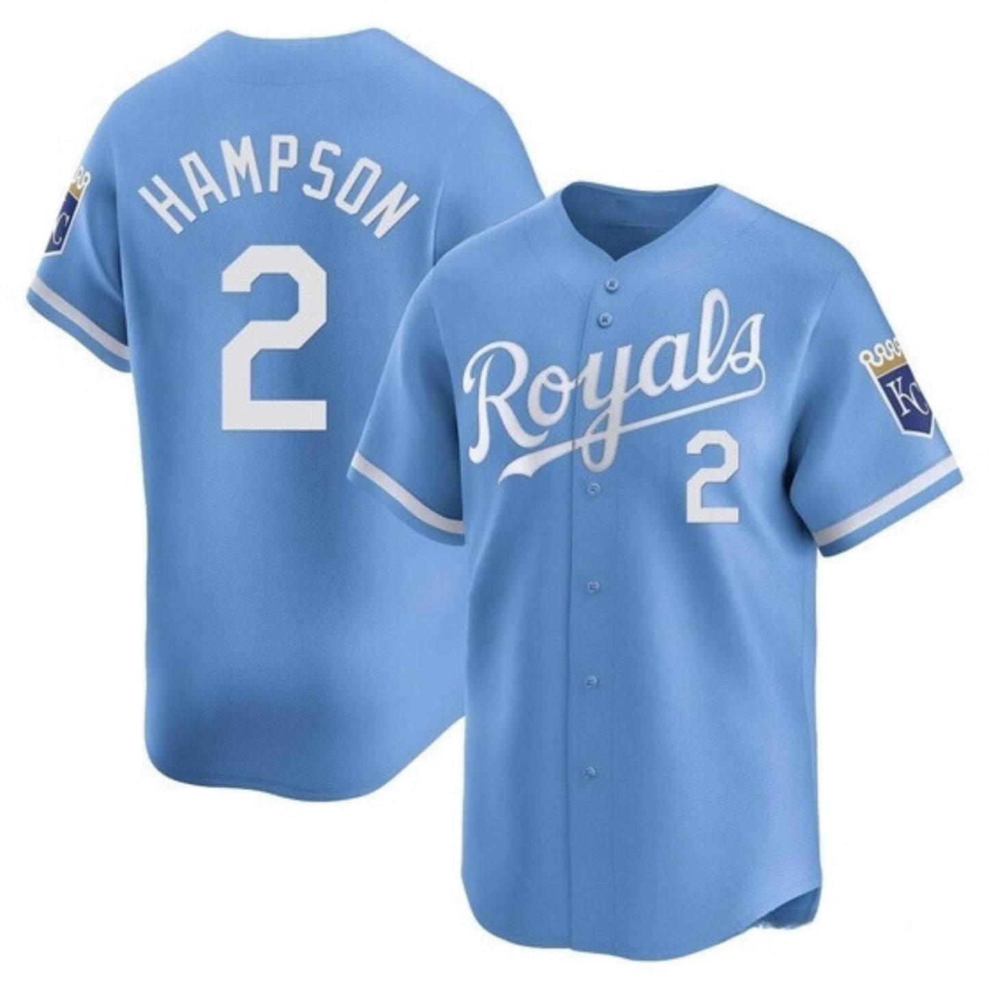 Baseball Garrett Hampson Kansas City Royals 2 Jersey