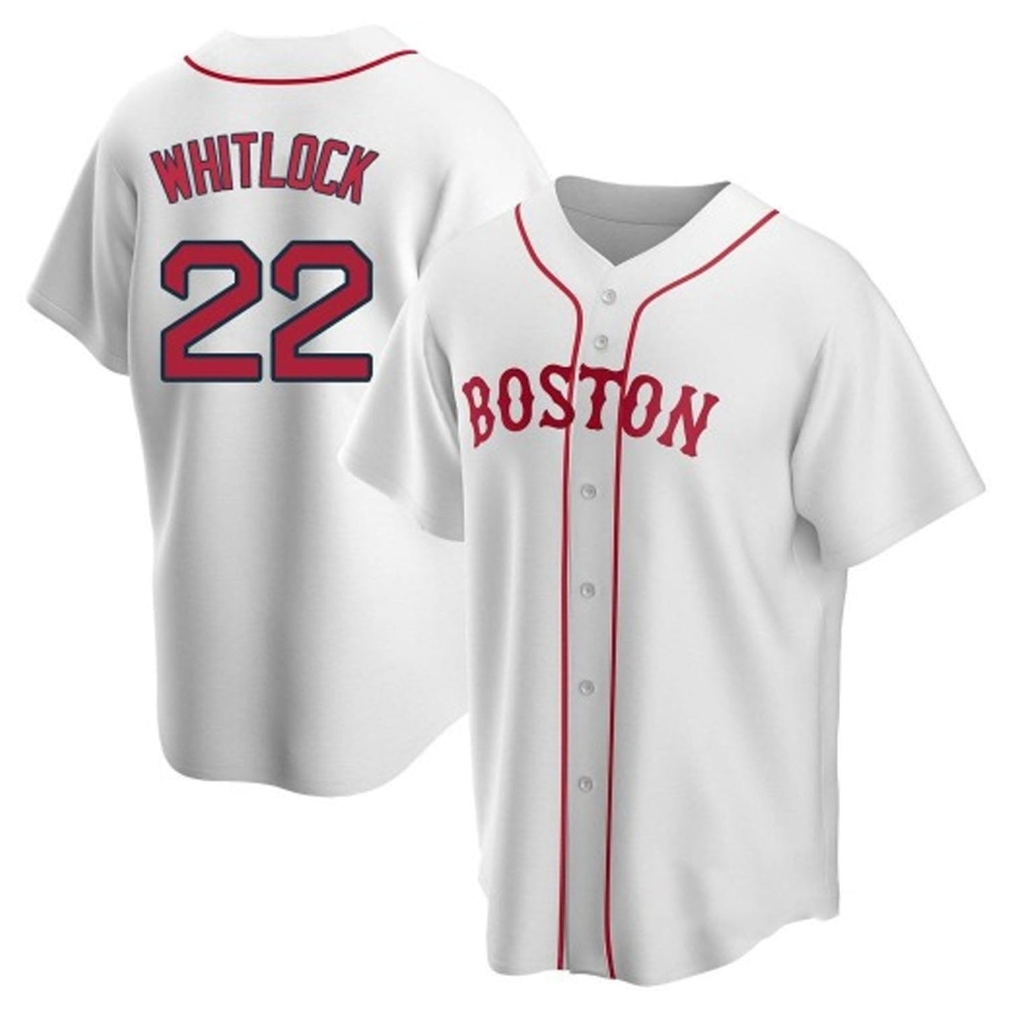 Baseball Garrett Whitlock Boston Red Sox 22 Jersey