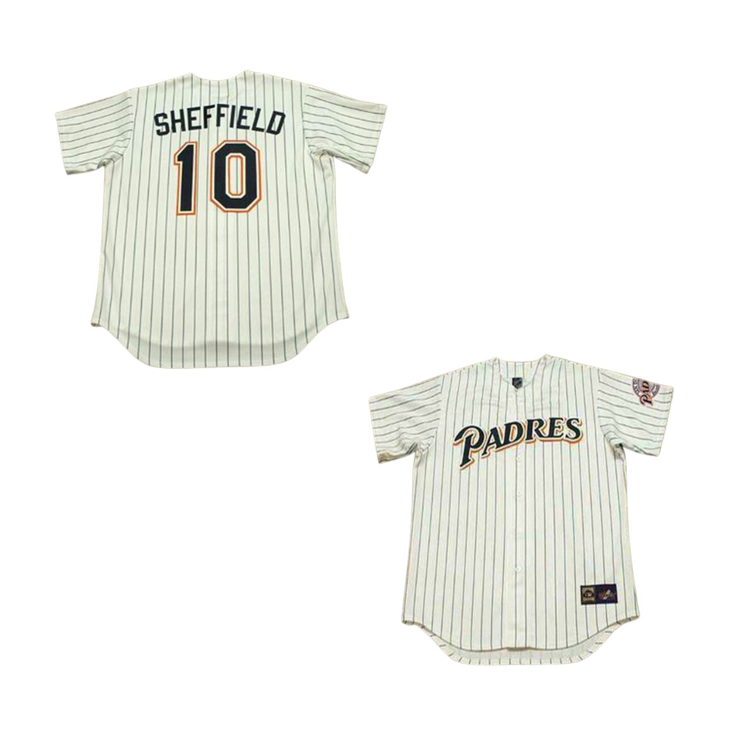 Baseball Gary Sheffield San Diego Padres 10 Jersey