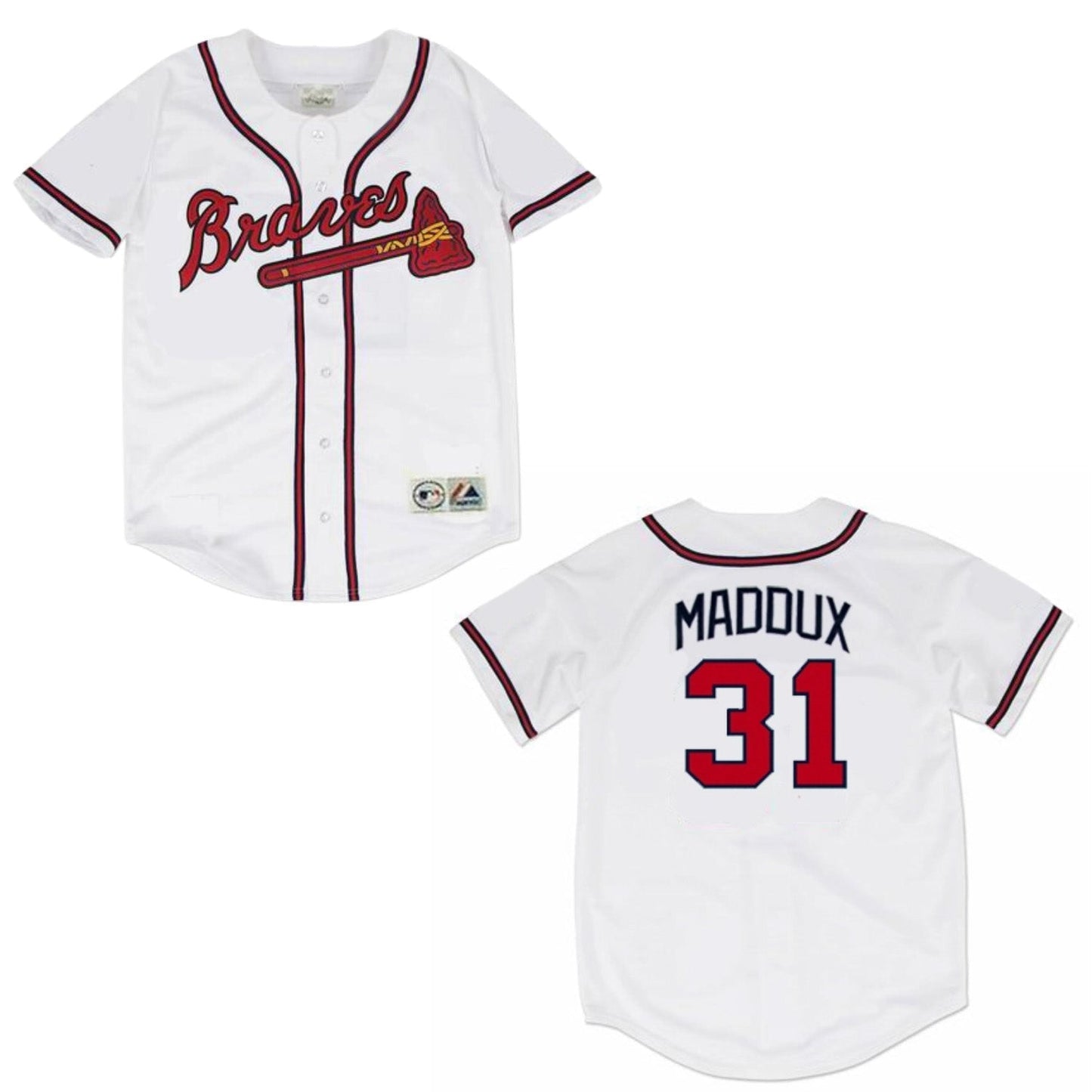 Baseball Greg Maddux Atlanta Braves 31 Jersey