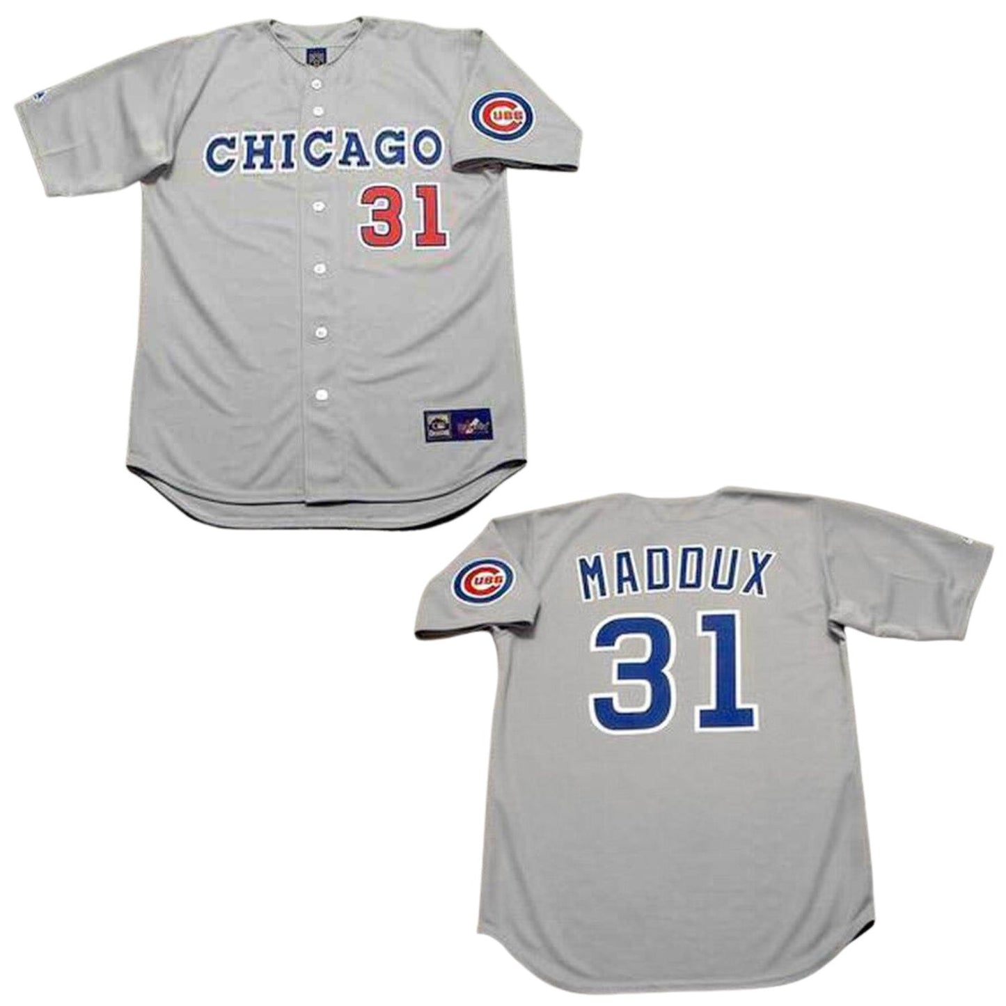 Baseball Greg Maddux Chicago Cubs 31 Jersey