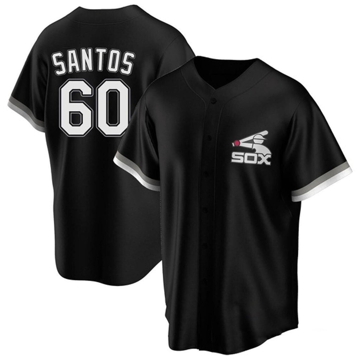 Baseball Gregory Santos Chicago White Sox 60 Jersey