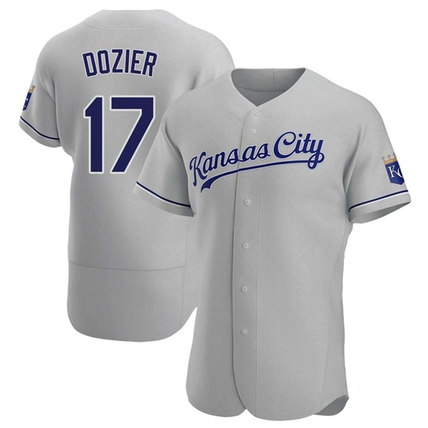 Baseball Hunter Dozier Kansas City Royals 17 Jersey