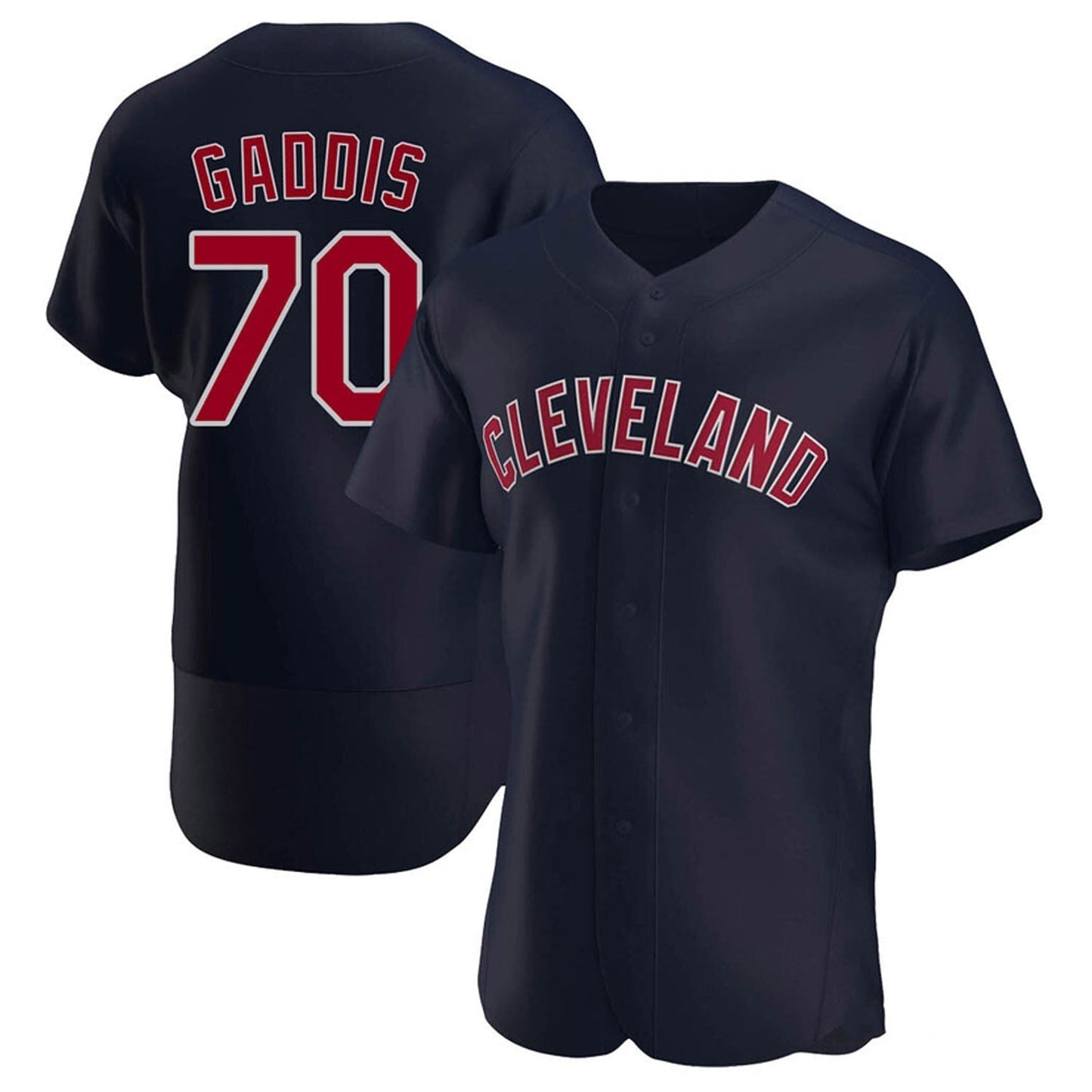 Baseball Hunter Gaddis Cleveland Indians 70 Jersey