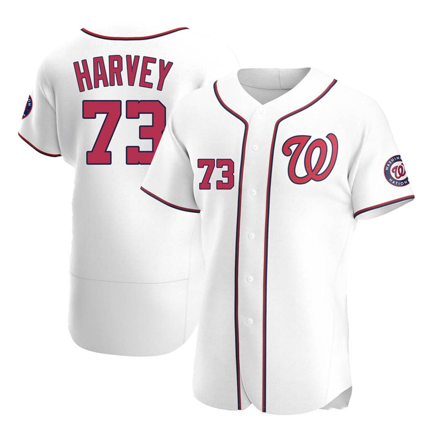 Baseball Hunter Harvey Washington Nationals 73 Jersey