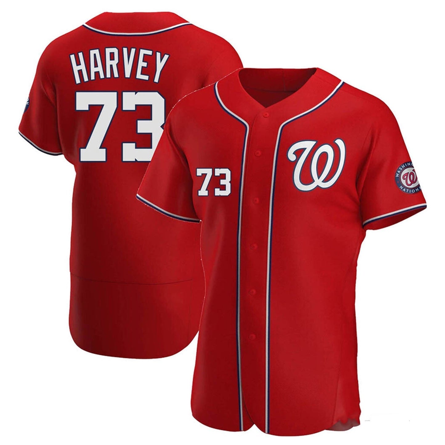 Baseball Hunter Harvey Washington Nationals 73 Jersey