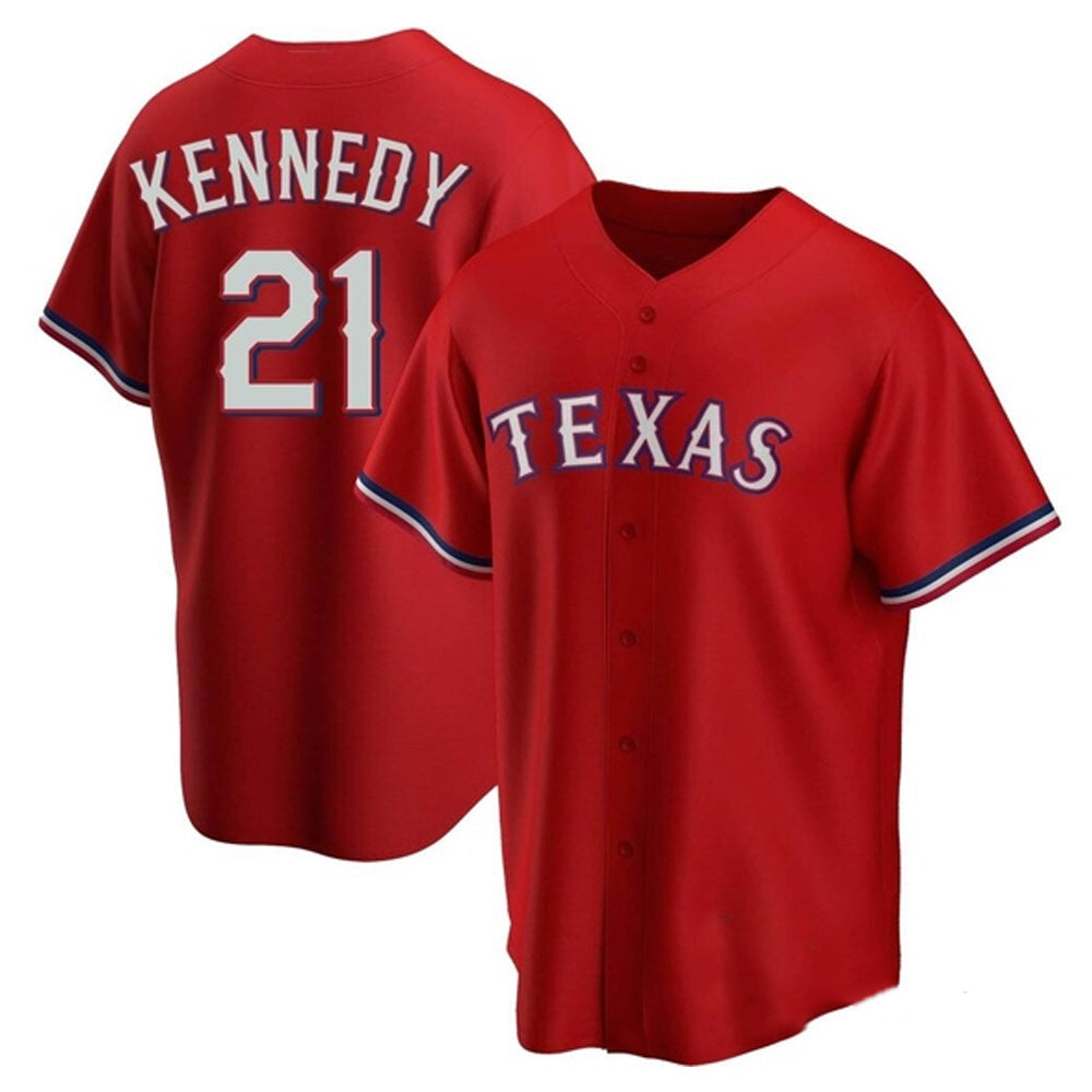 Baseball Ian Kennedy Texas Ranger 21 Jersey