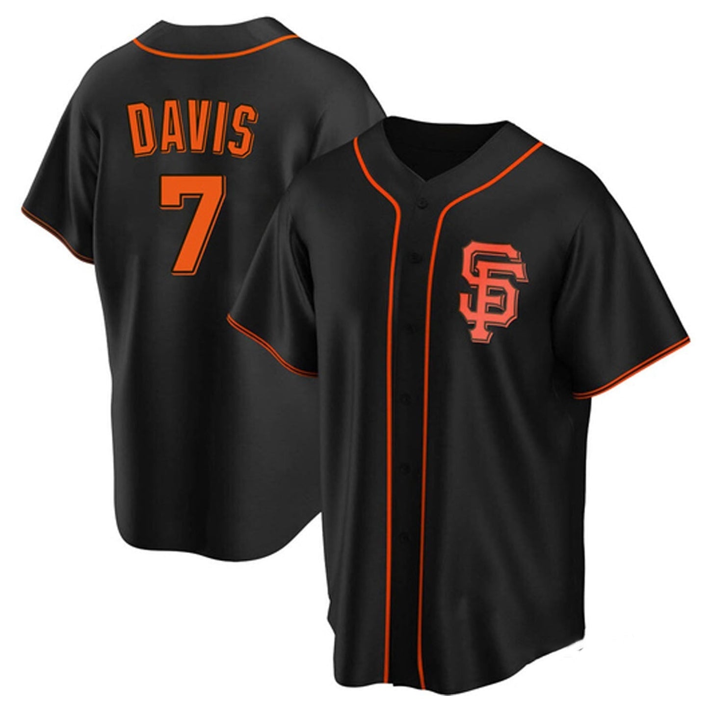 Baseball J.D. Davis San Francisco Giants 7 Jersey