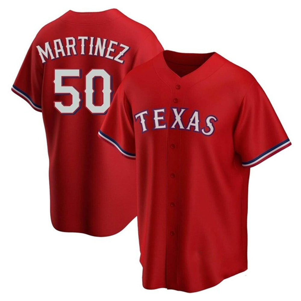 Baseball J.P Martinez Texas Ranger 50 Jersey