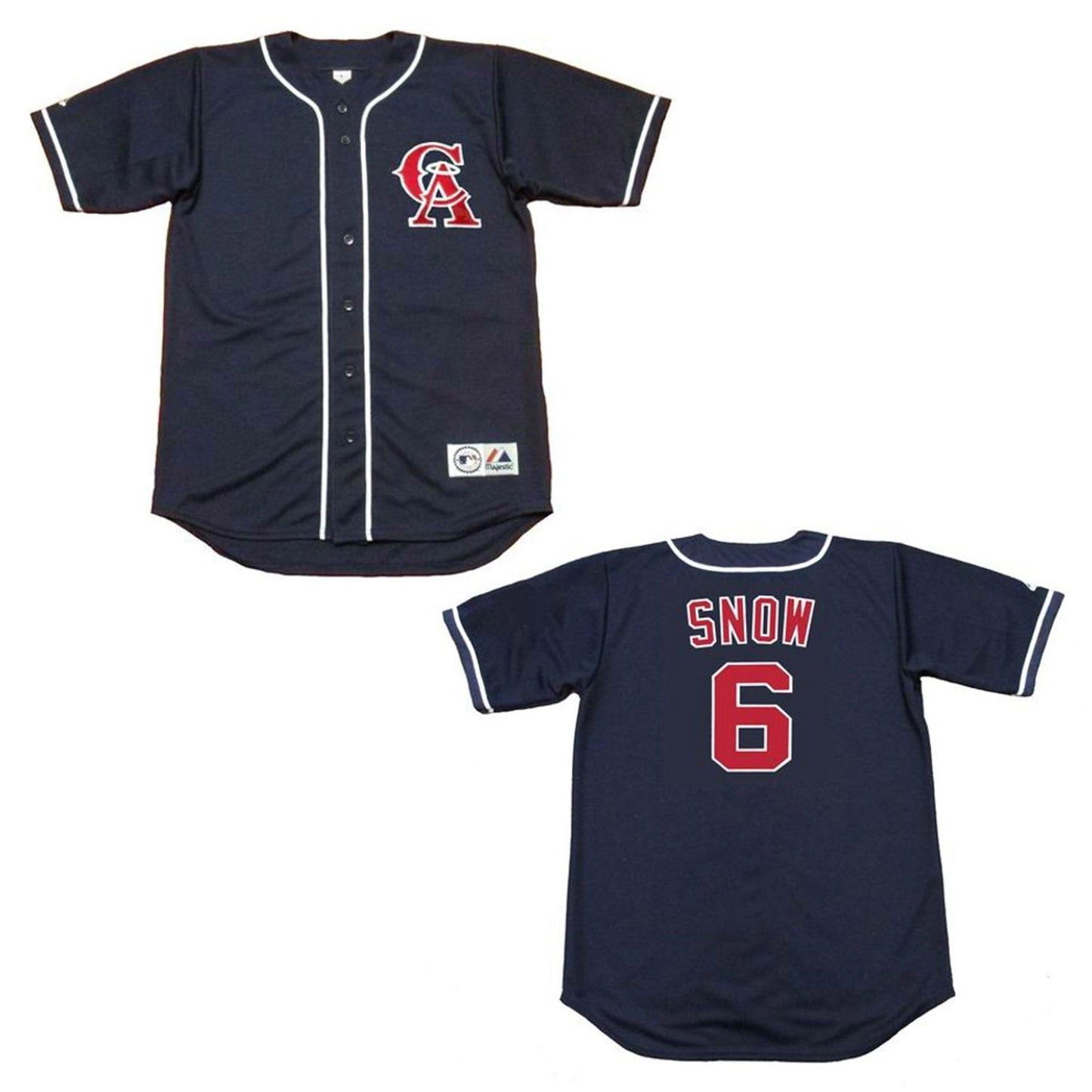 Baseball J.T. Snow California Angels 6 Jersey
