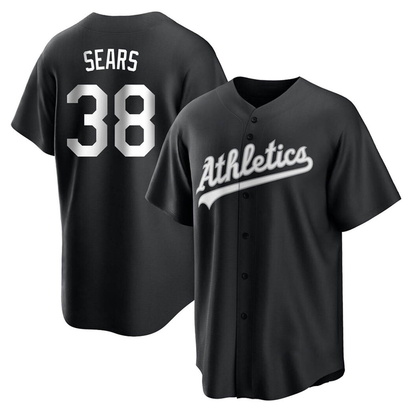 Baseball JP Sears Oakland Athletics 38 Jersey